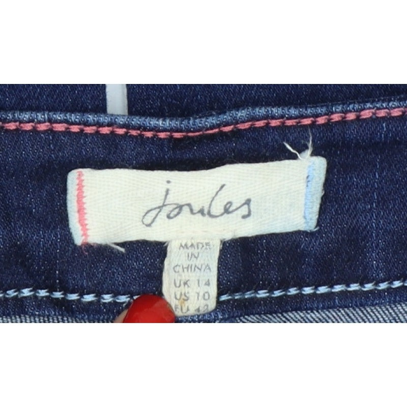 Joules Women’s Blue UK 14 Skinny Stretch Denim Jeans 5 Pocket
