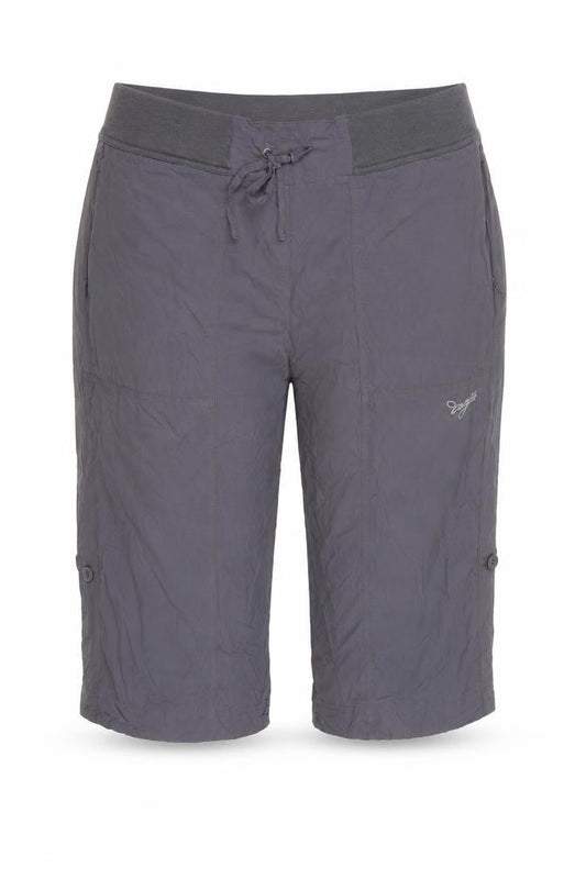 TOG24 Women’s Grey 14/16 Bermuda Hiking Shorts Drawstring Nylon