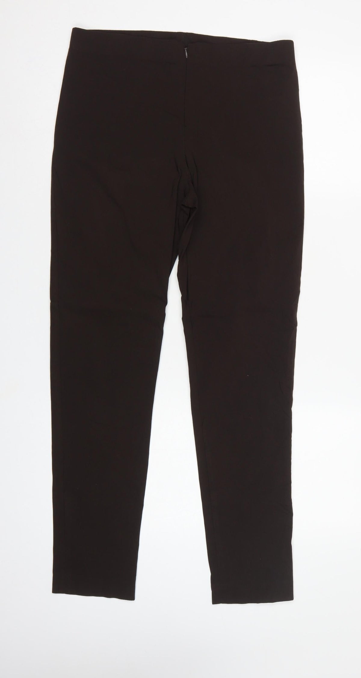 Lauren Vidal Women’s Black UK 14 Slim Skinny Stretch Trousers