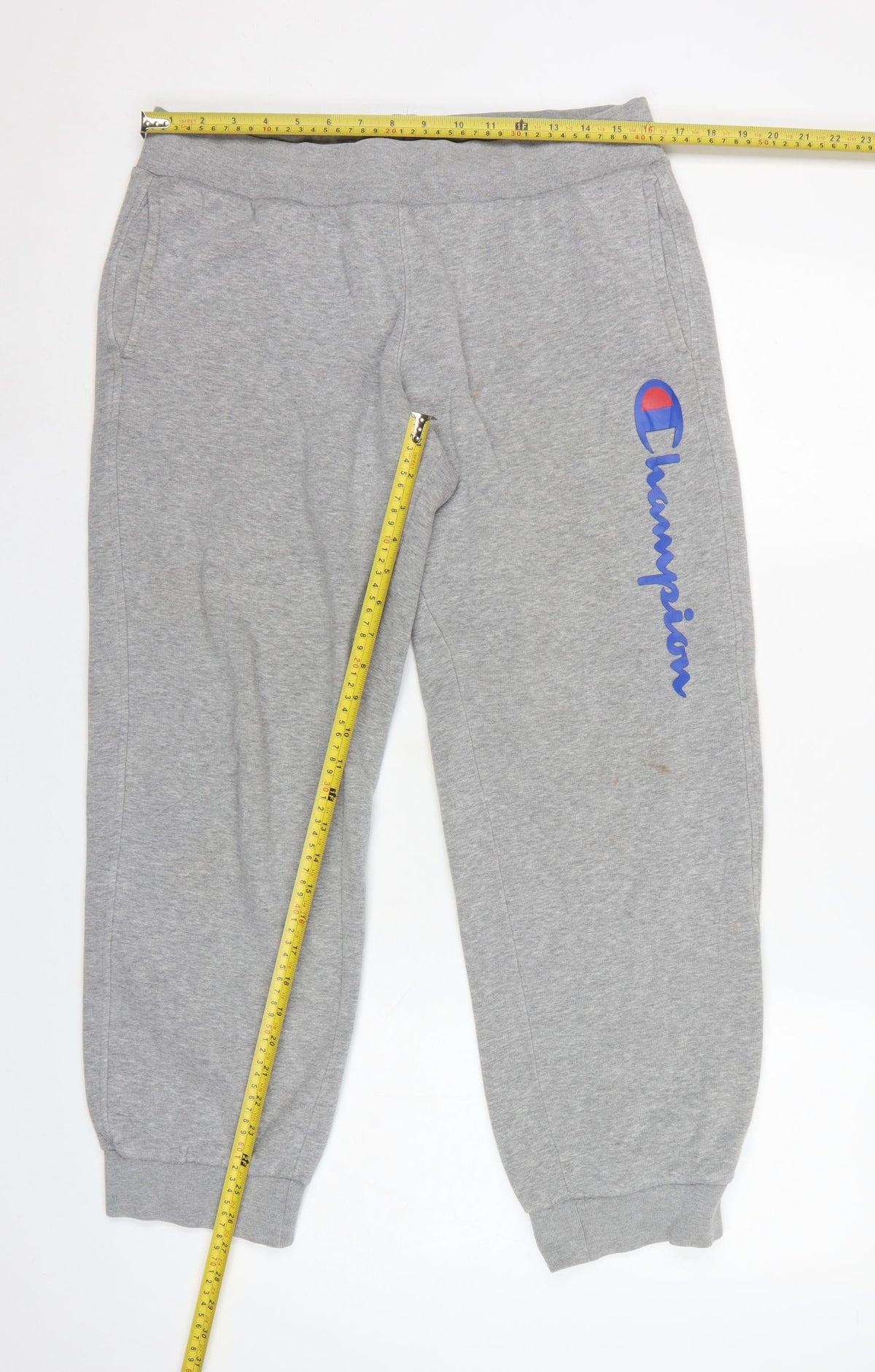 Champion Women’s Grey Logo Fleece Jogger Sweatpants Size L