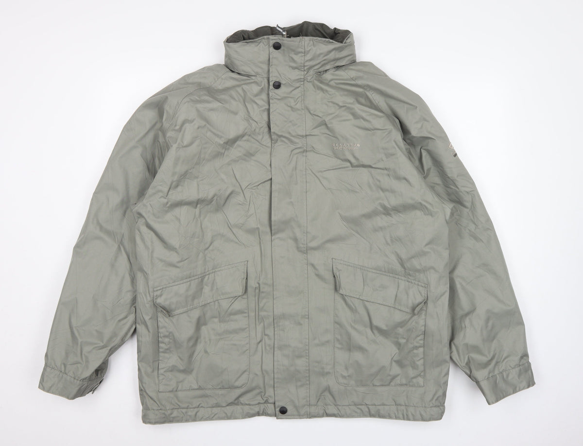 Regatta Men's Grey XL 44in Waterproof Hydrafort Jacket