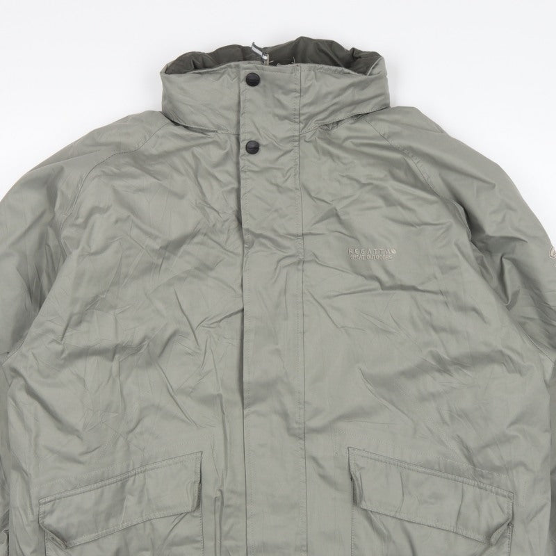 Regatta Men's Grey XL 44in Waterproof Hydrafort Jacket