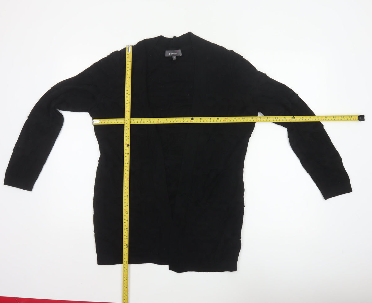 Marks & Spencer Per Una Women’s Black Size 10 Textured Knit Cardigan