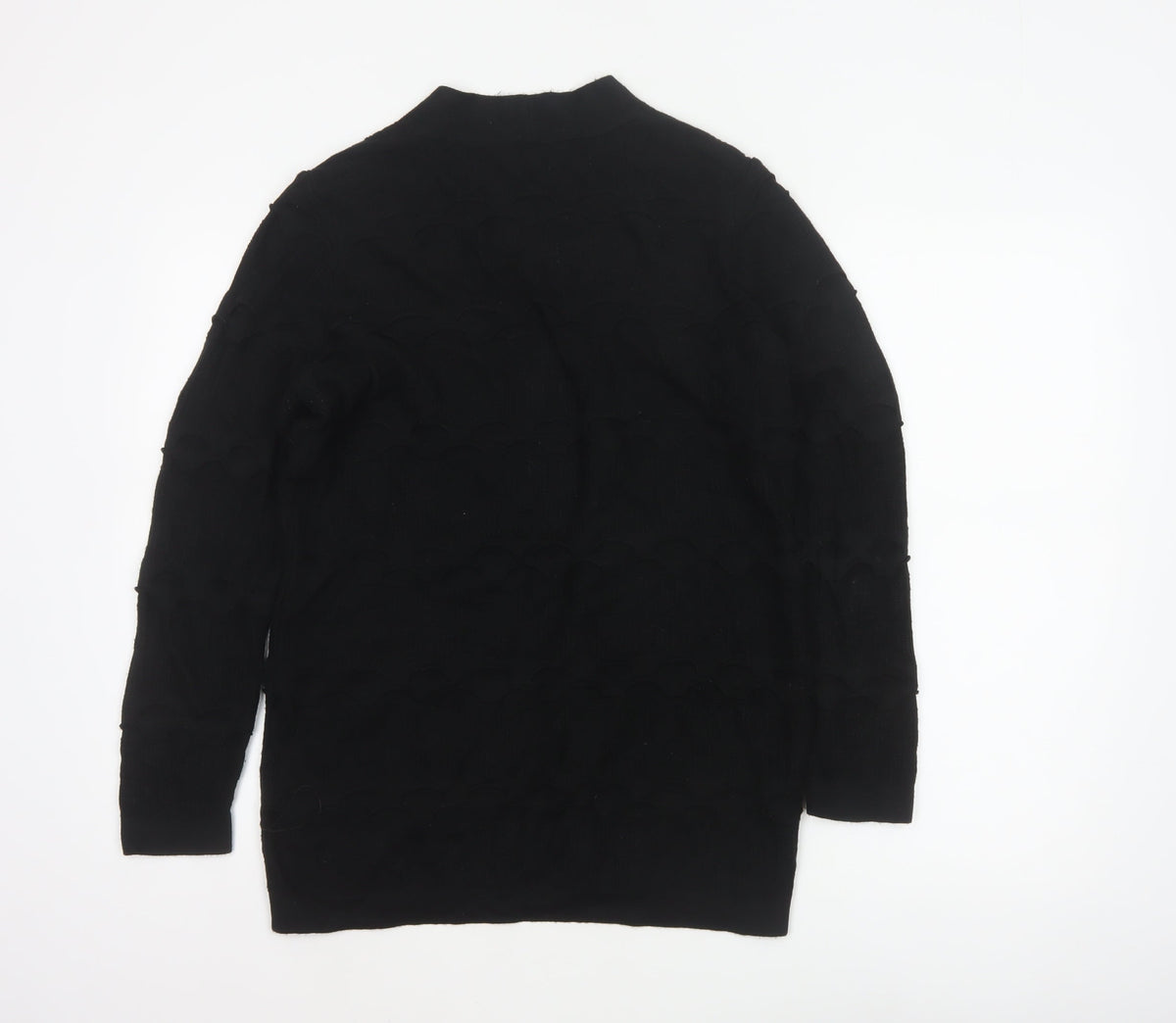 Marks & Spencer Per Una Women’s Black Size 10 Textured Knit Cardigan