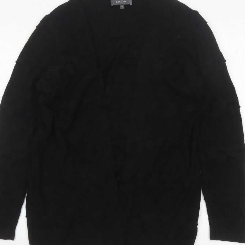 Marks & Spencer Per Una Women’s Black Size 10 Textured Knit Cardigan