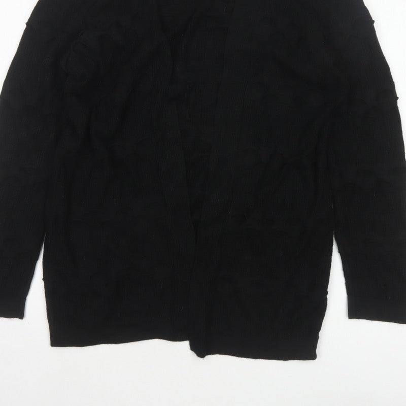 Marks & Spencer Per Una Women’s Black Size 10 Textured Knit Cardigan