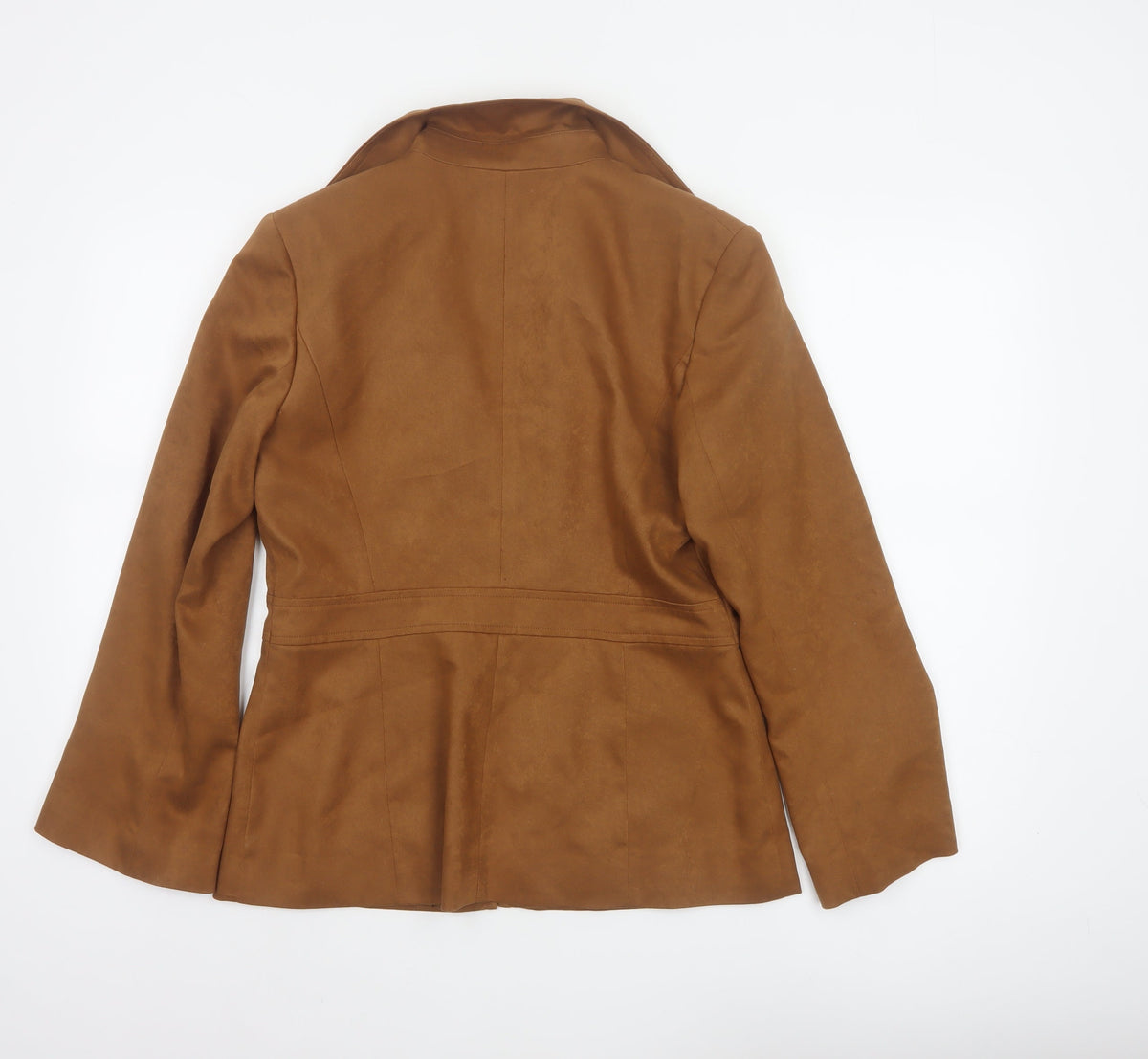 Precis Petite Women’s Brown UK 12 Tailored Single-Breasted Blazer