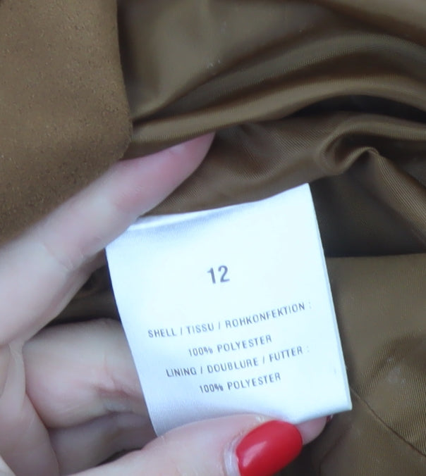 Precis Petite Women’s Brown UK 12 Tailored Single-Breasted Blazer