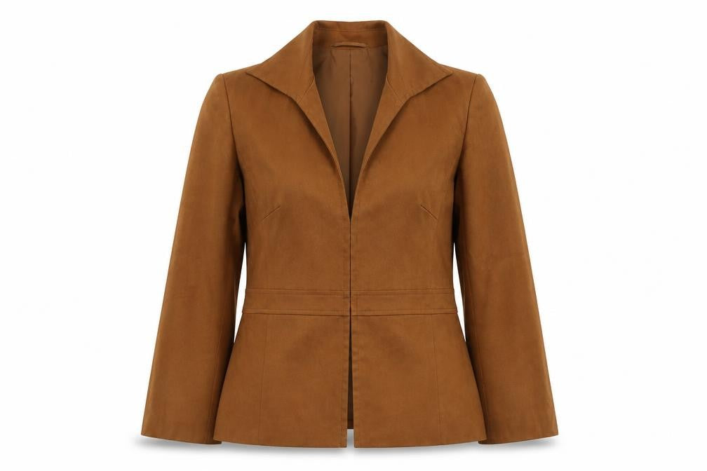 Precis Petite Women’s Brown UK 12 Tailored Single-Breasted Blazer