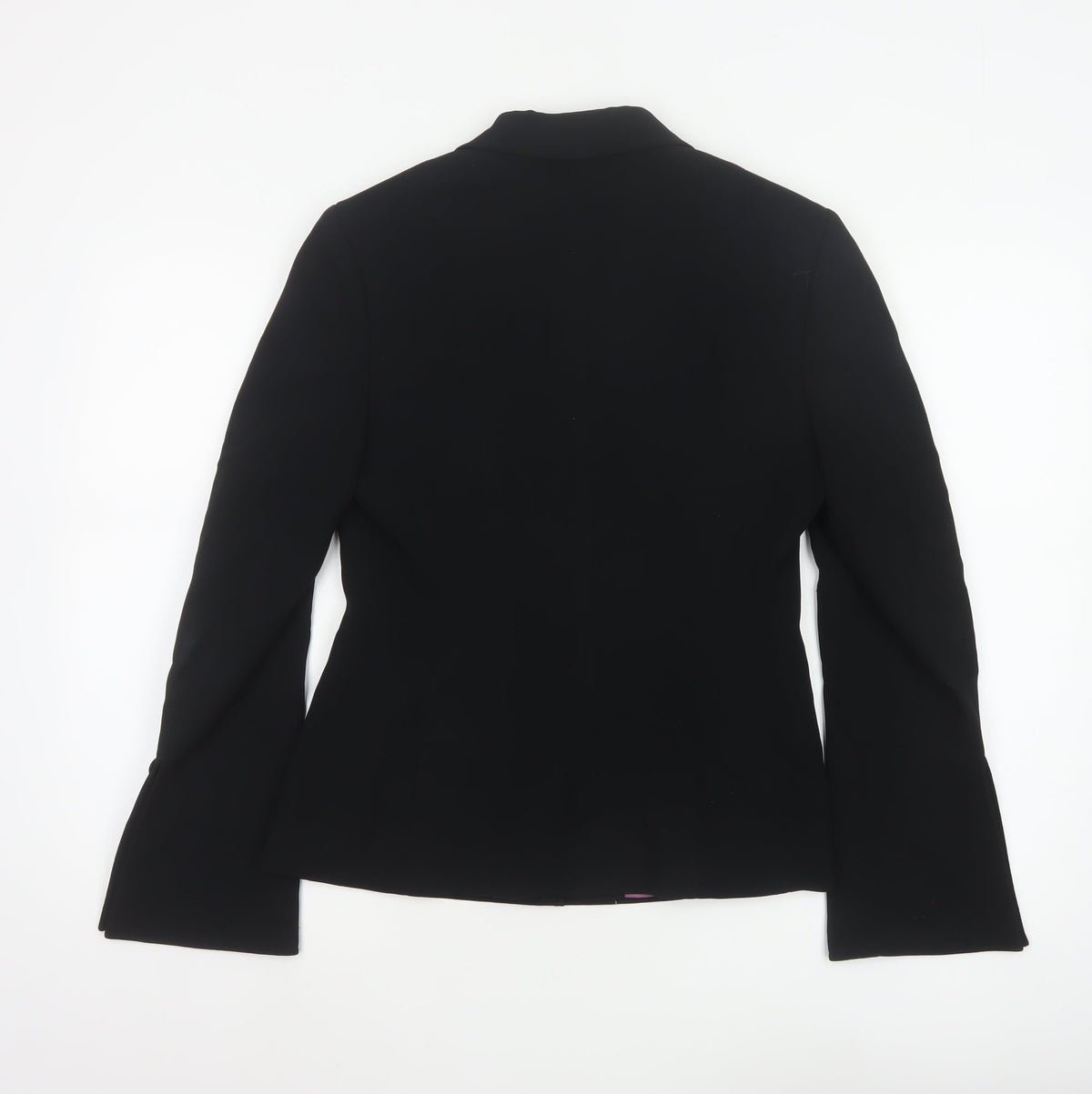 Linea Women’s Black Size 10 Tailored 3 Button Lined Blazer Jacket