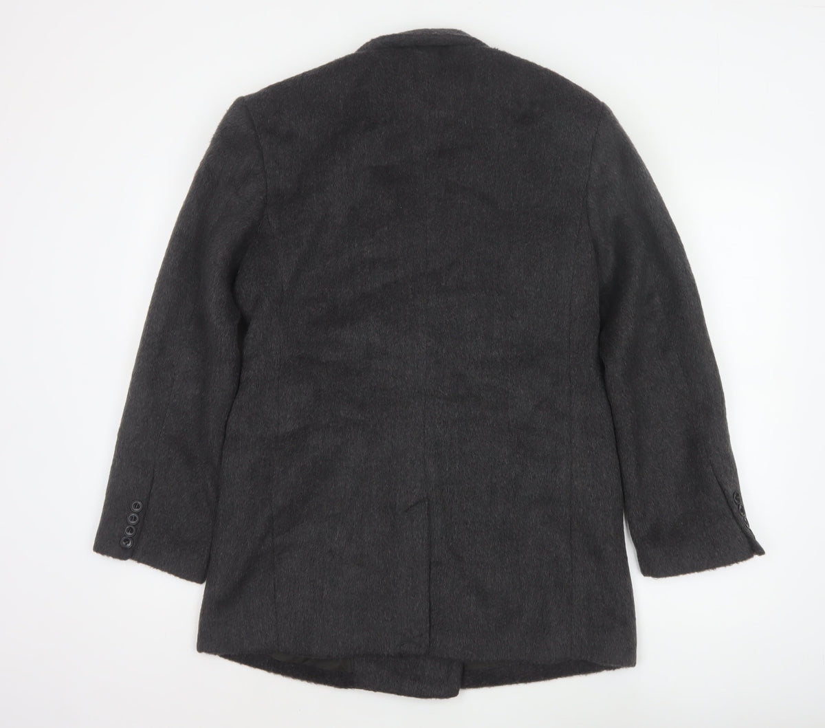 H&M Divided Women’s Grey XS Double-Breasted Pea Coat Lined