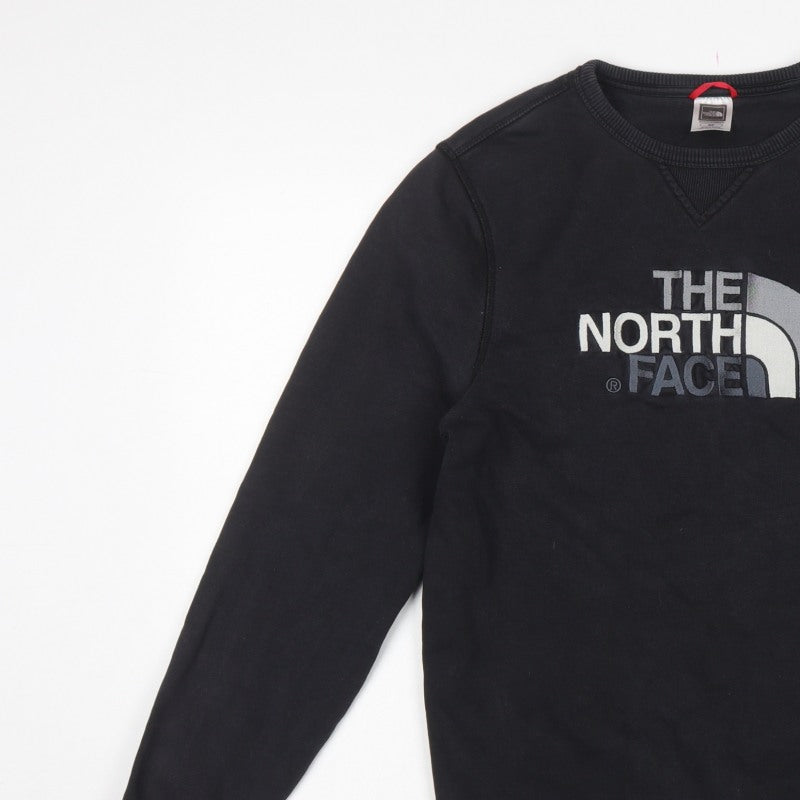 The North Face Men’s Black S Logo Graphic Crew Neck Sweatshirt