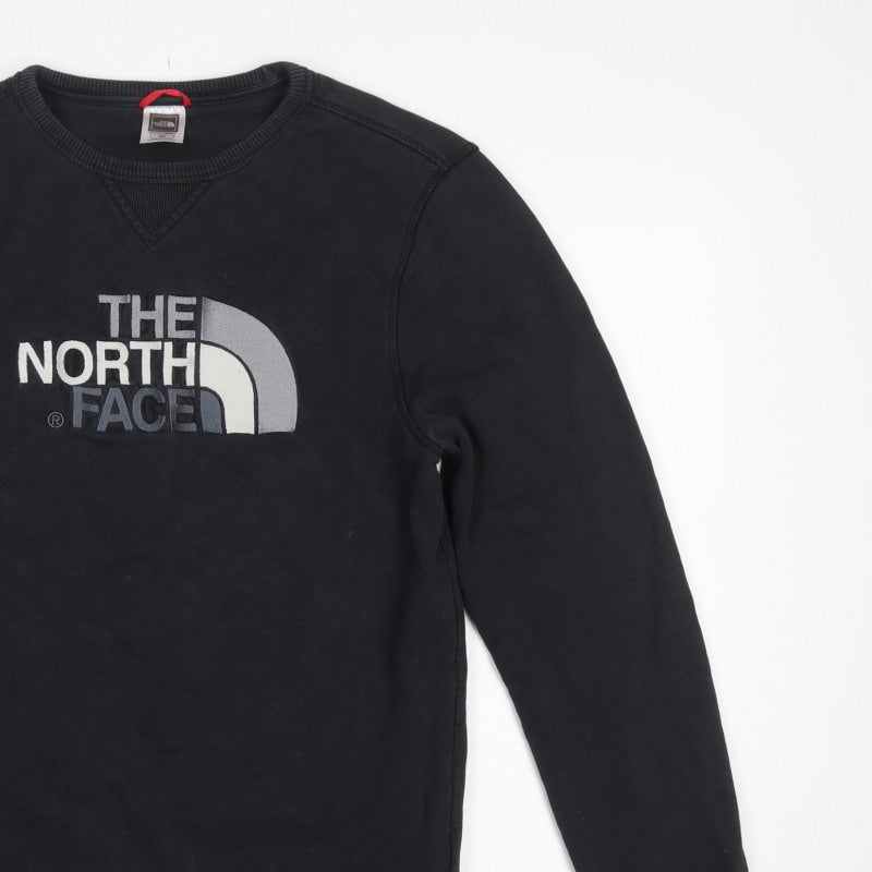 The North Face Men’s Black S Logo Graphic Crew Neck Sweatshirt