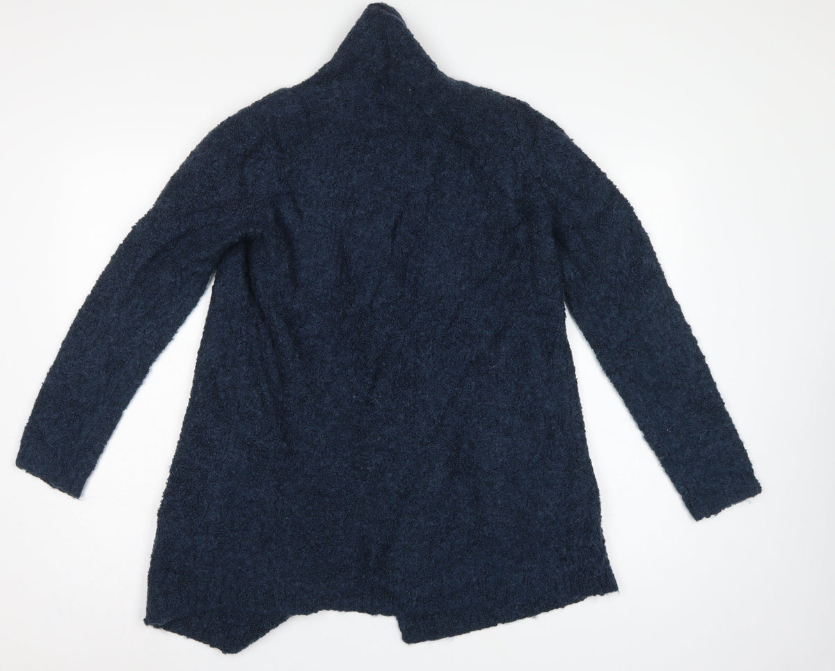 Fat Face Women’s Blue Size 12 Open Knit Longline Cardigan