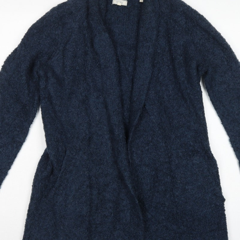 Fat Face Women’s Blue Size 12 Open Knit Longline Cardigan