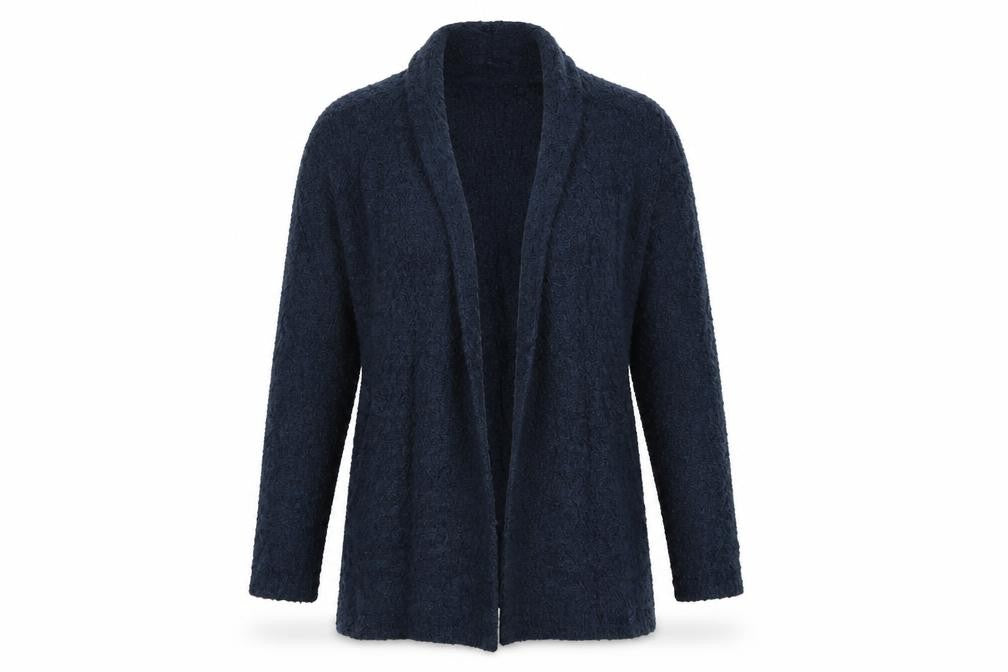 Fat Face Women’s Blue Size 12 Open Knit Longline Cardigan