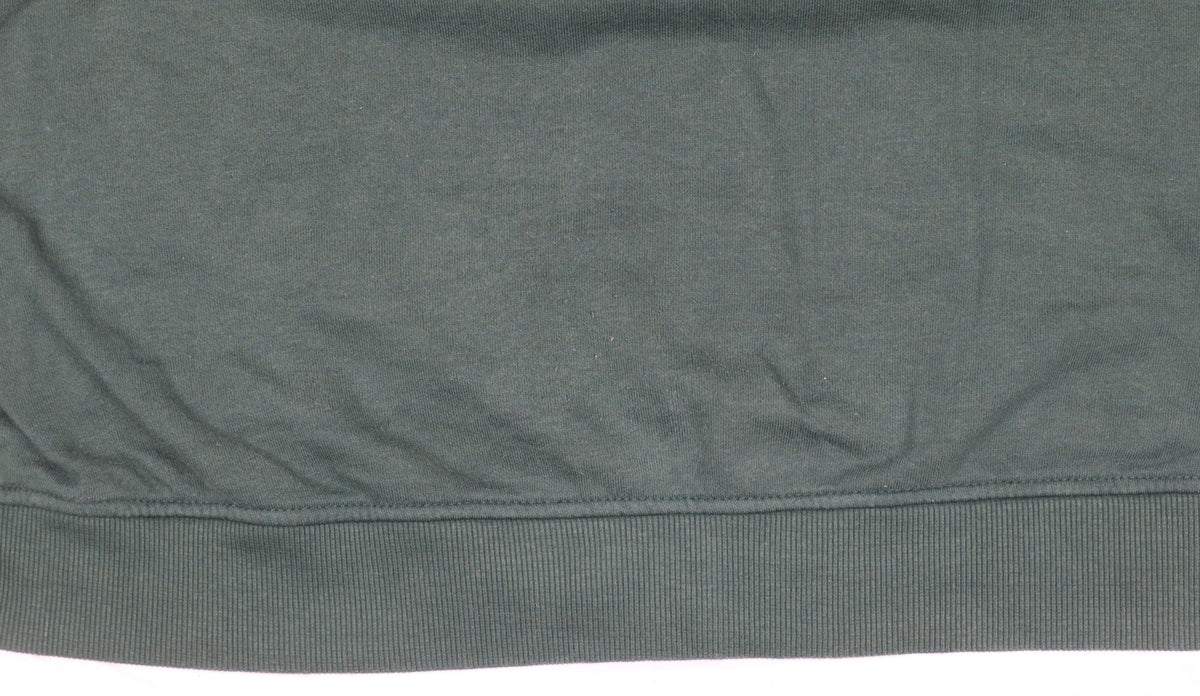 Threadbare Men’s Green 2XL Regular Fit Layered Crew Neck Sweatshirt