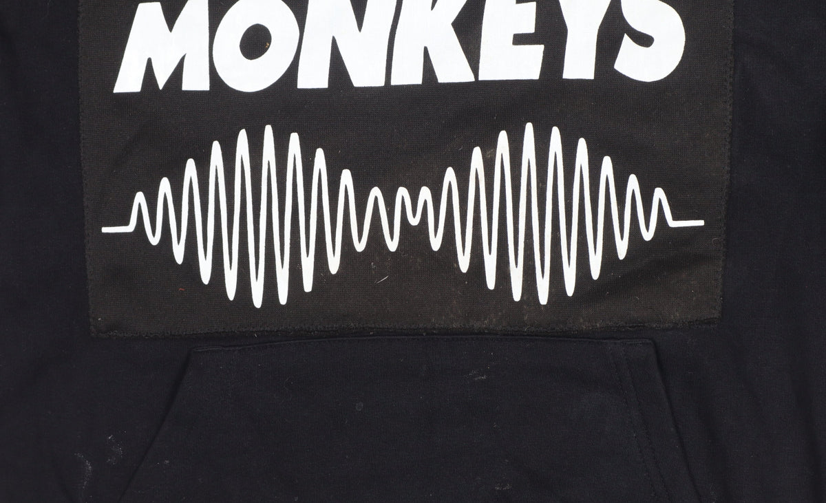 H&M Girls Black Arctic Monkeys Graphic Pullover Hoodie 13-14 Years
