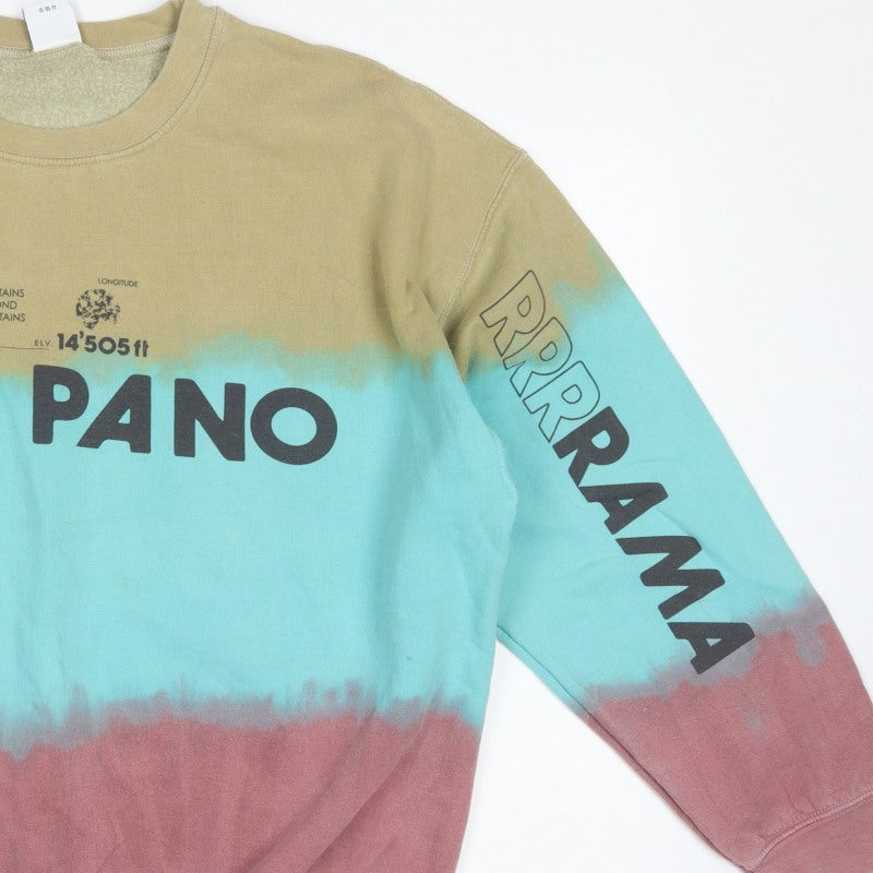 Urban Outfitters Men’s Multicoloured M Pano Graphic Crew Sweatshirt