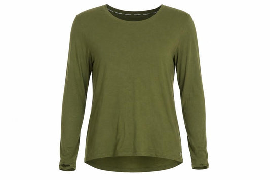 M&S Goodmove Women’s Green Size 24 Long Sleeve Stretch Activewear T-Shirt