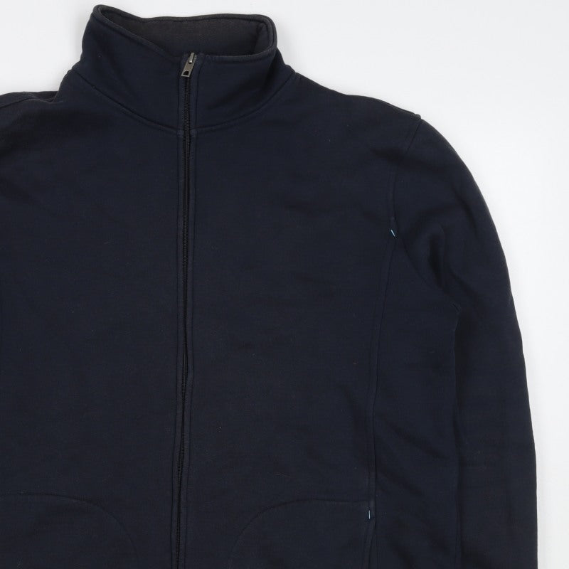 Van Vaan Women’s Navy Blue M Full Zip Fleece Sweatshirt Jacket