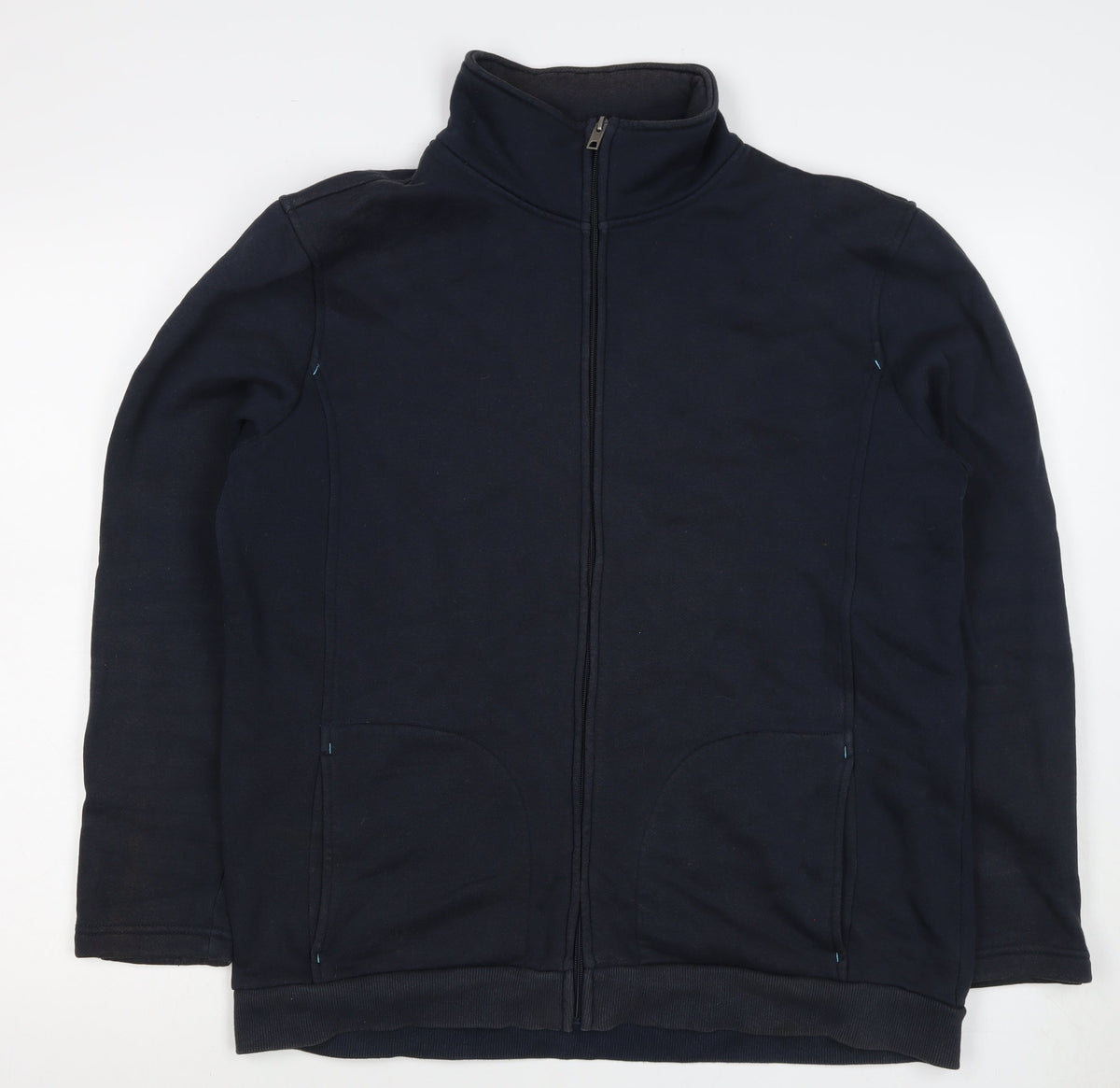 Van Vaan Women’s Navy Blue M Full Zip Fleece Sweatshirt Jacket