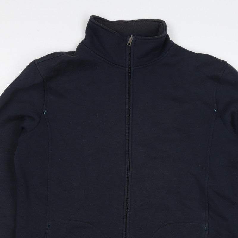 Van Vaan Women’s Navy Blue M Full Zip Fleece Sweatshirt Jacket