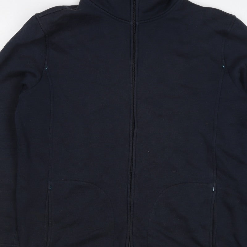 Van Vaan Women’s Navy Blue M Full Zip Fleece Sweatshirt Jacket