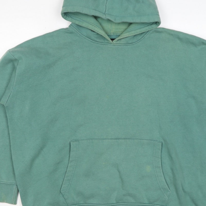 PrettyLittleThing Men’s Green M Pullover Hoodie Universal Sports Academy