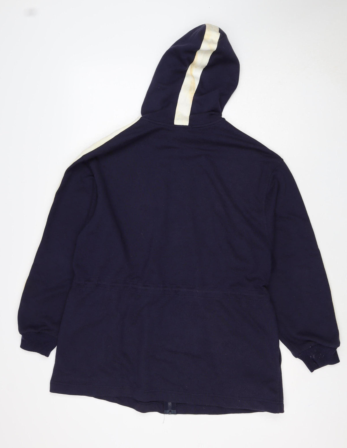 Marks and Spencer Women Blue UK 14 Full Zip Hooded Fleece Hoodie