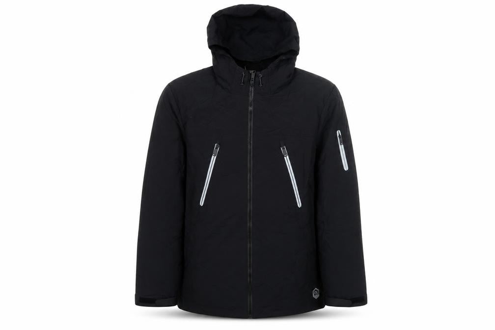 Marks & Spencer Boys Black 14-15 Years Hooded Stormwear Padded Parka Jacket