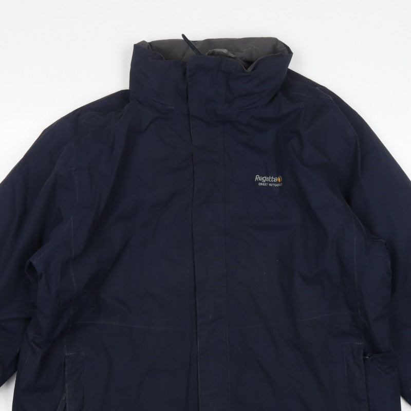 Regatta Men's Navy XL 44 Hydrafort Waterproof Outdoor Jacket