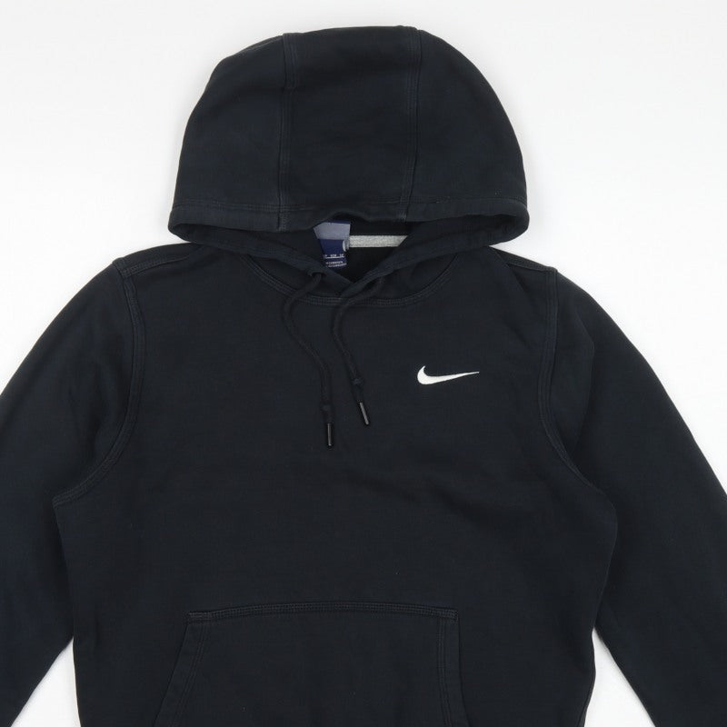 Nike Women’s Black XS Pullover Hoodie Logo Kangaroo Pocket