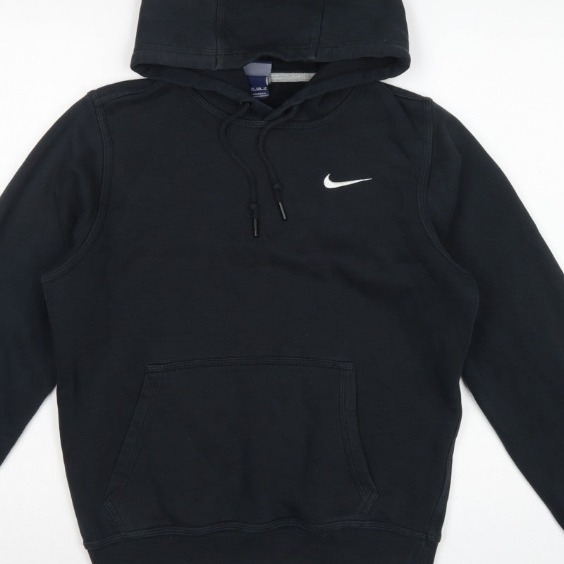 Nike Women’s Black XS Pullover Hoodie Logo Kangaroo Pocket