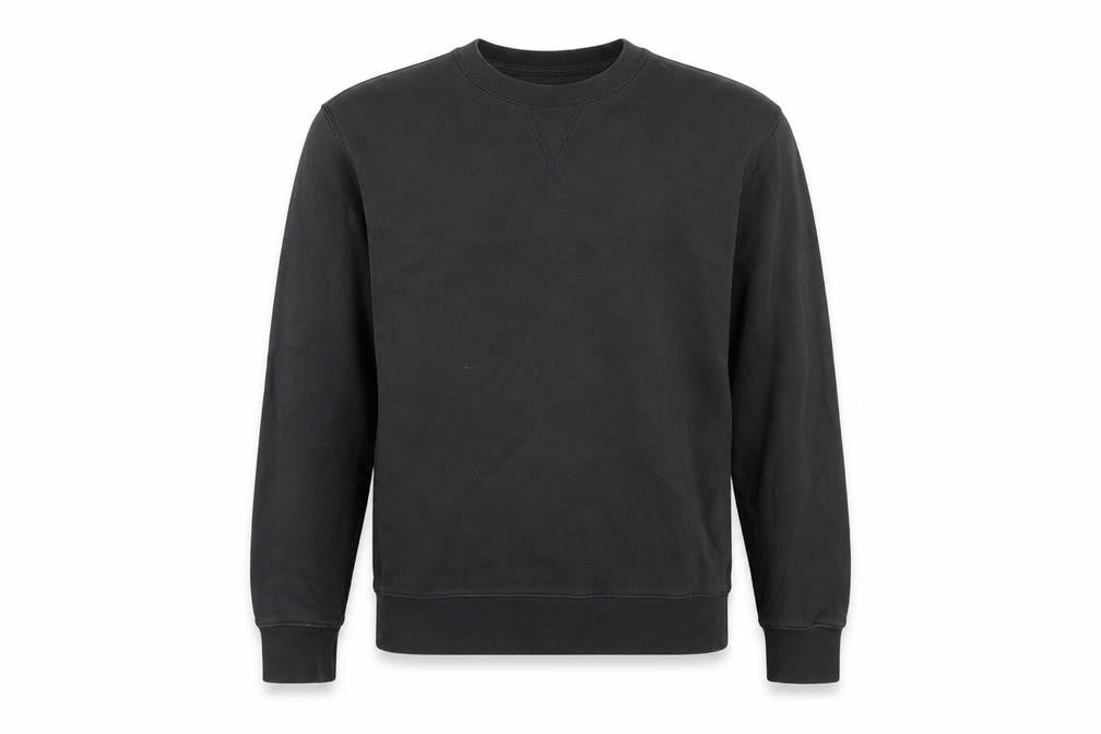 Marks and Spencer Men’s Black M Cotton Crew Neck Pullover Sweatshirt