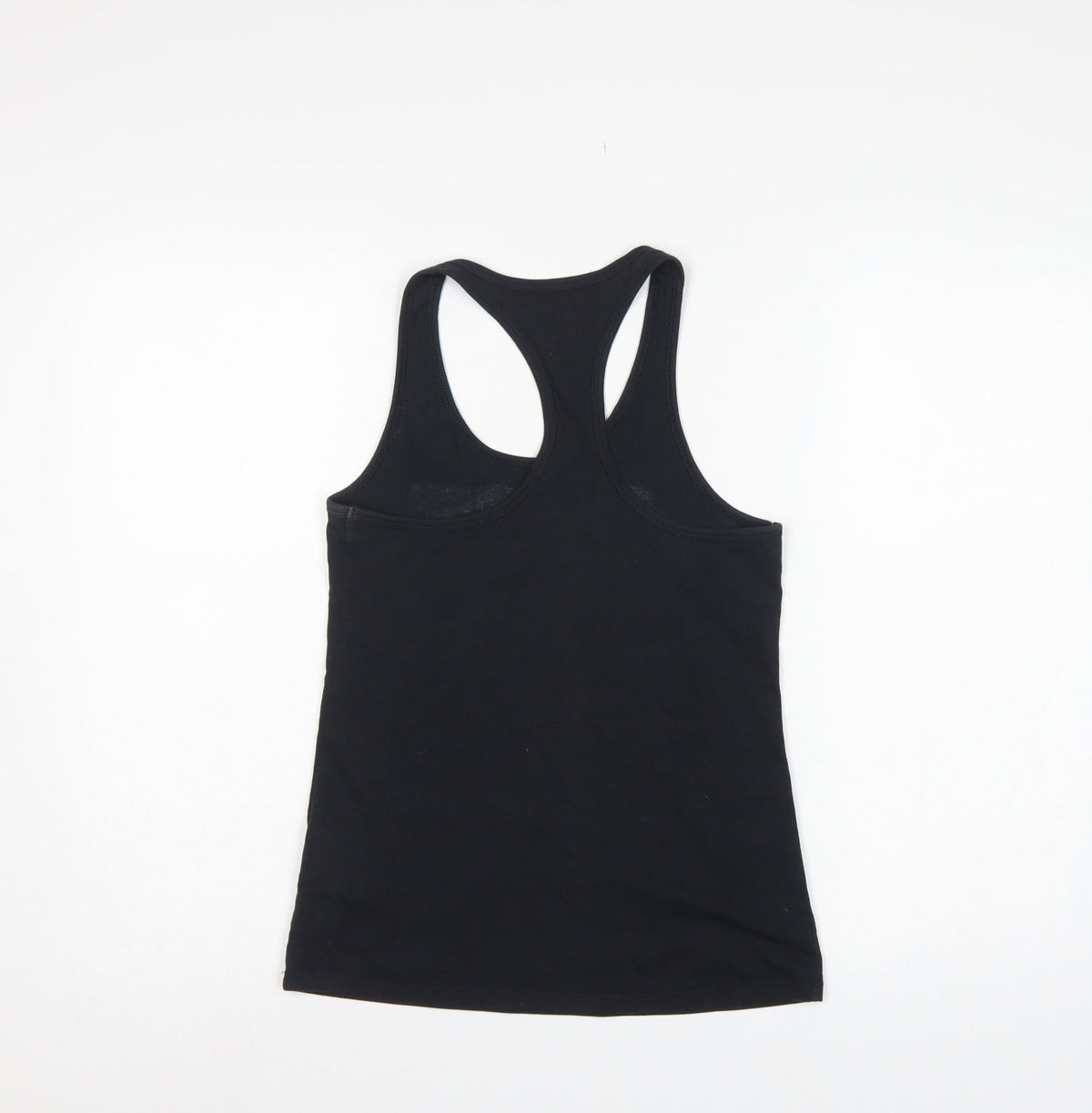 Nike Women Black XS Racerback Just Do It Dri-FIT Tank Top