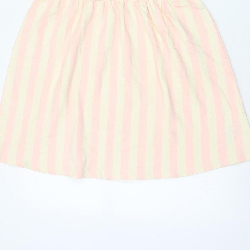 M&S Girls Pink Squishmallows Striped Skater Dress 9-10 Years NWT