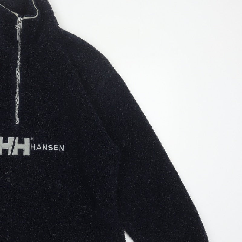 Helly Hansen Men’s Blue S 1/4 Zip Fleece Pullover Sweatshirt