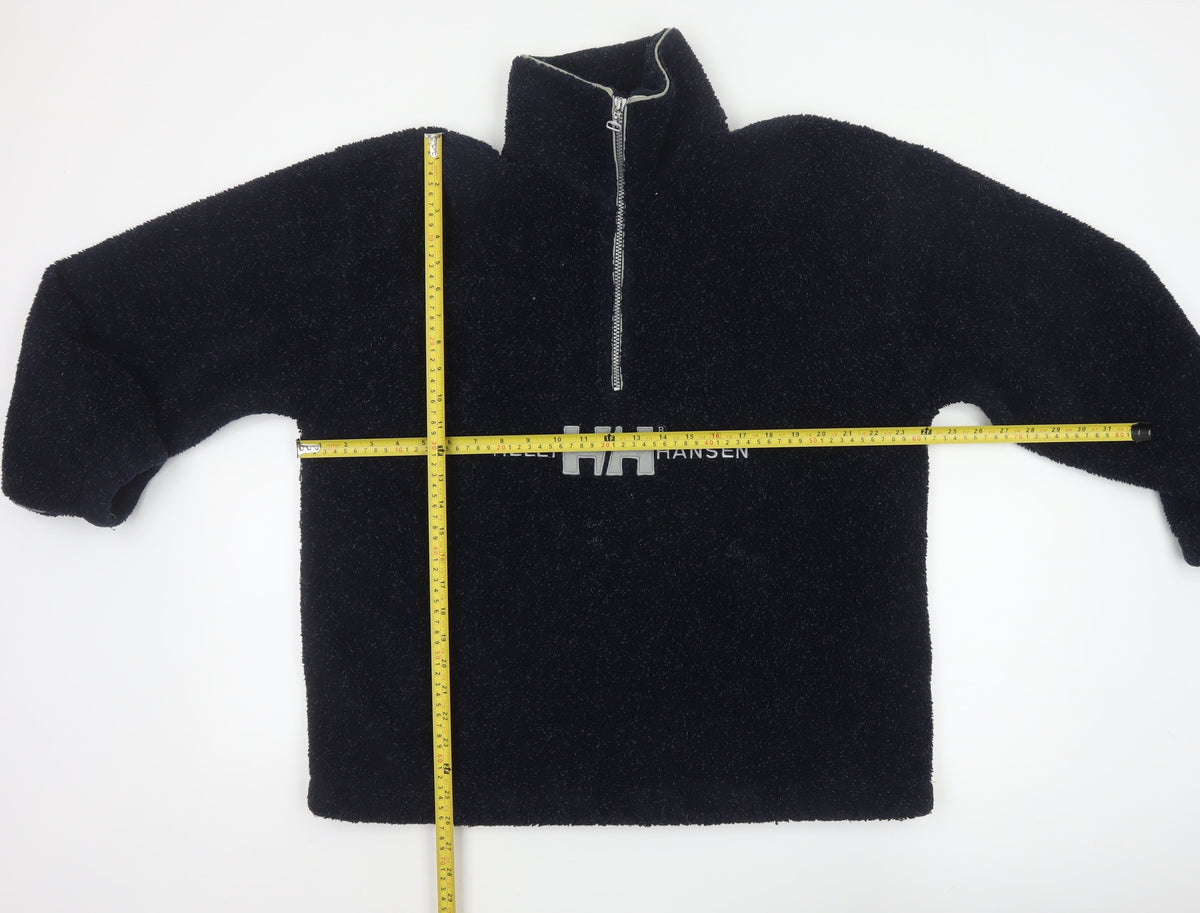 Helly Hansen Men’s Blue S 1/4 Zip Fleece Pullover Sweatshirt