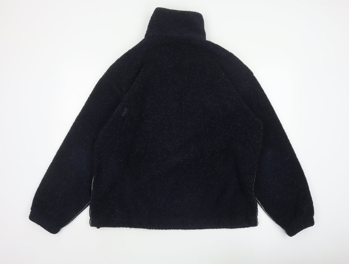 Helly Hansen Men’s Blue S 1/4 Zip Fleece Pullover Sweatshirt