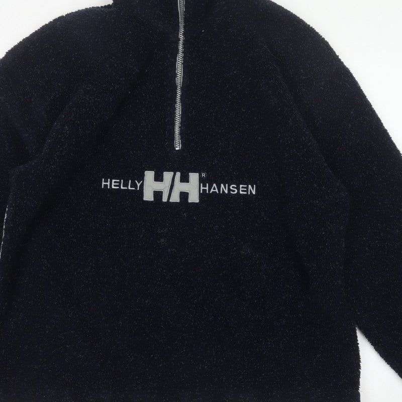 Helly Hansen Men’s Blue S 1/4 Zip Fleece Pullover Sweatshirt