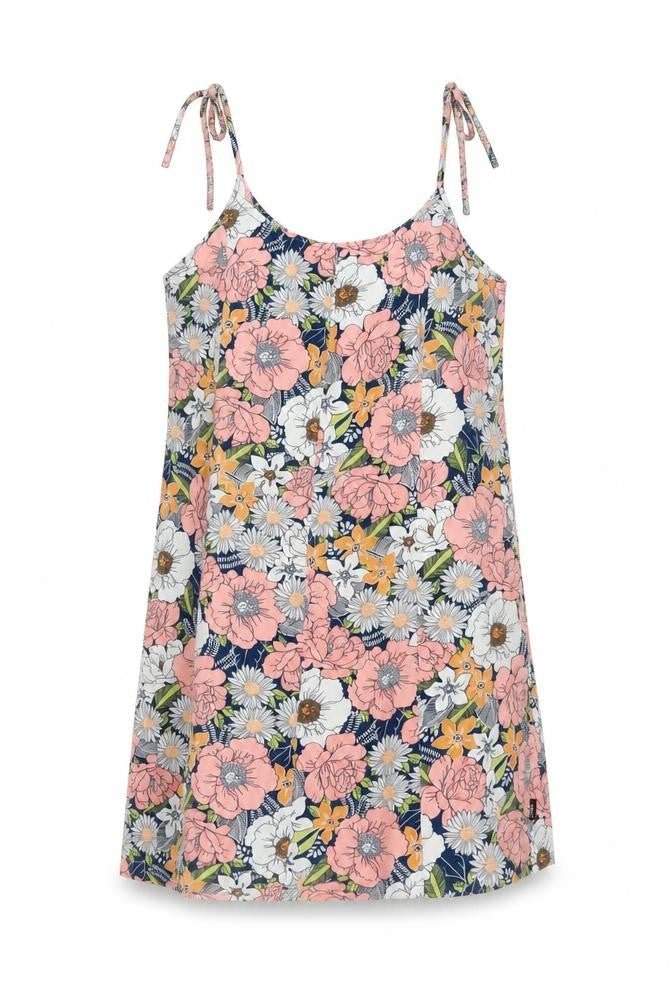 Vans Women's Multicoloured Floral Halter A-Line Mini Dress Size M