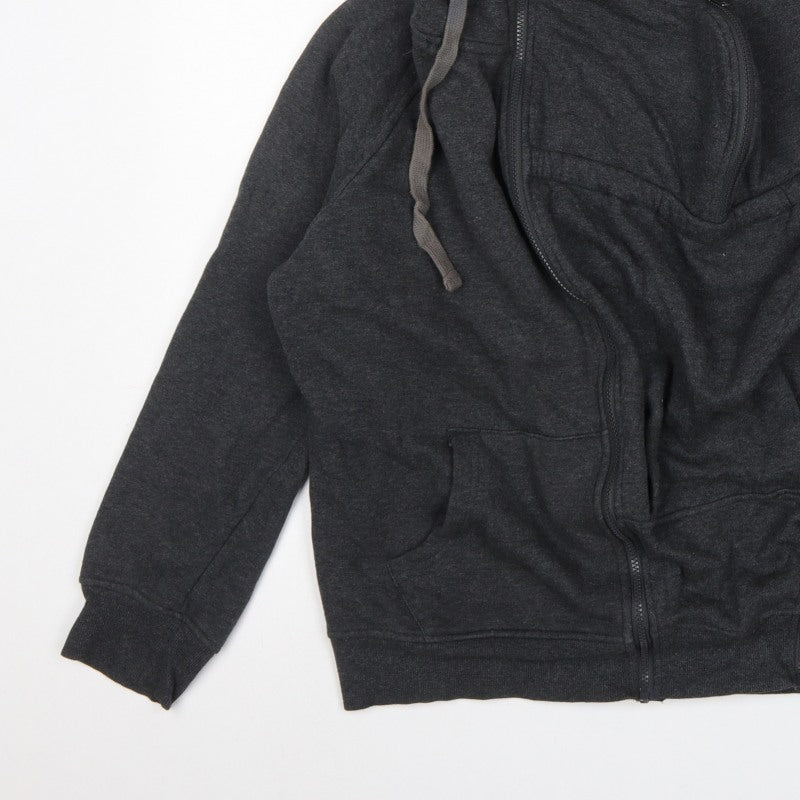 Seraphine Women’s Grey Large Maternity Full Zip Hooded Hoodie Pockets