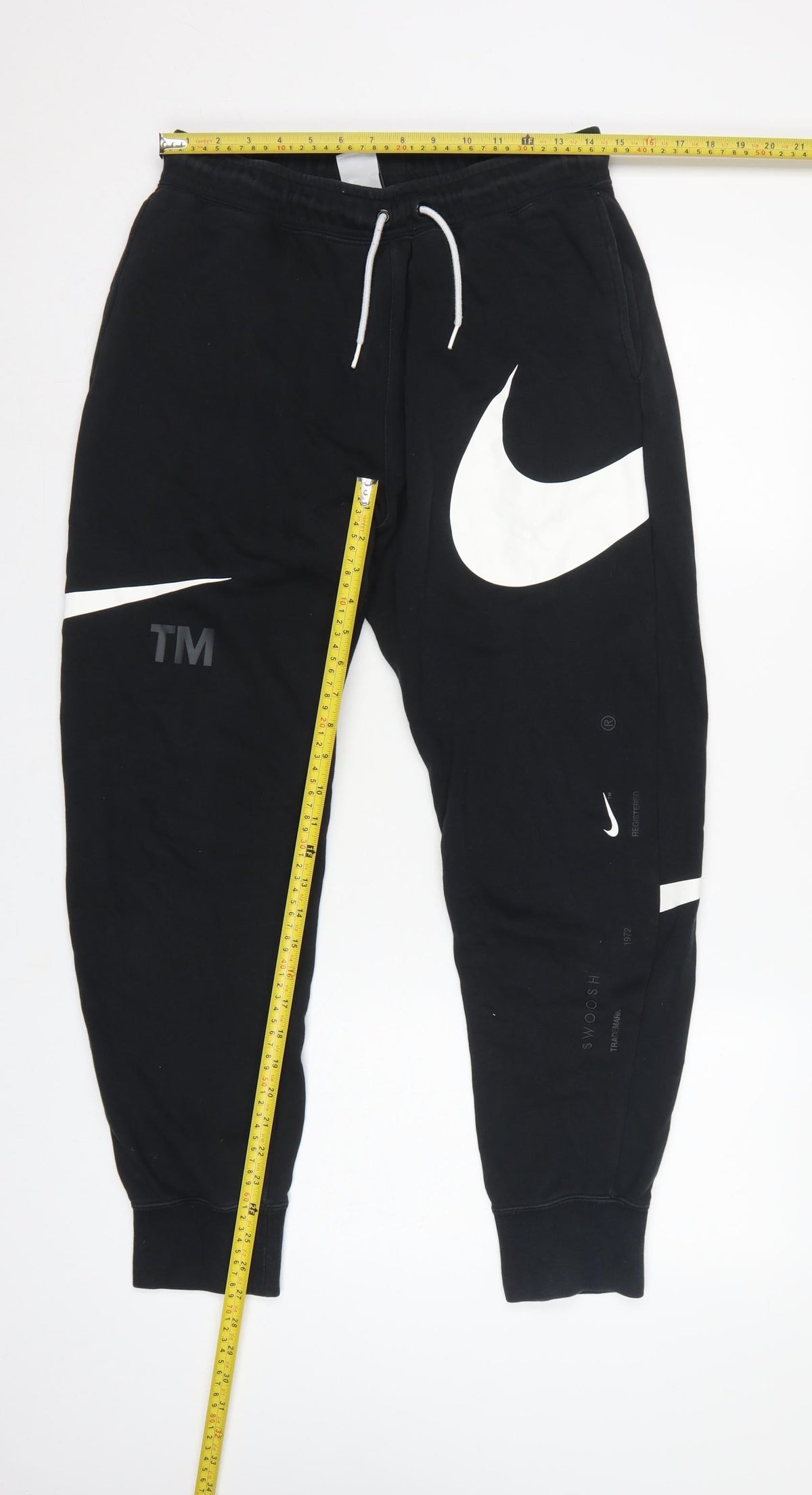 Nike Men’s Black M Logo Graphic Fleece Jogger Trousers