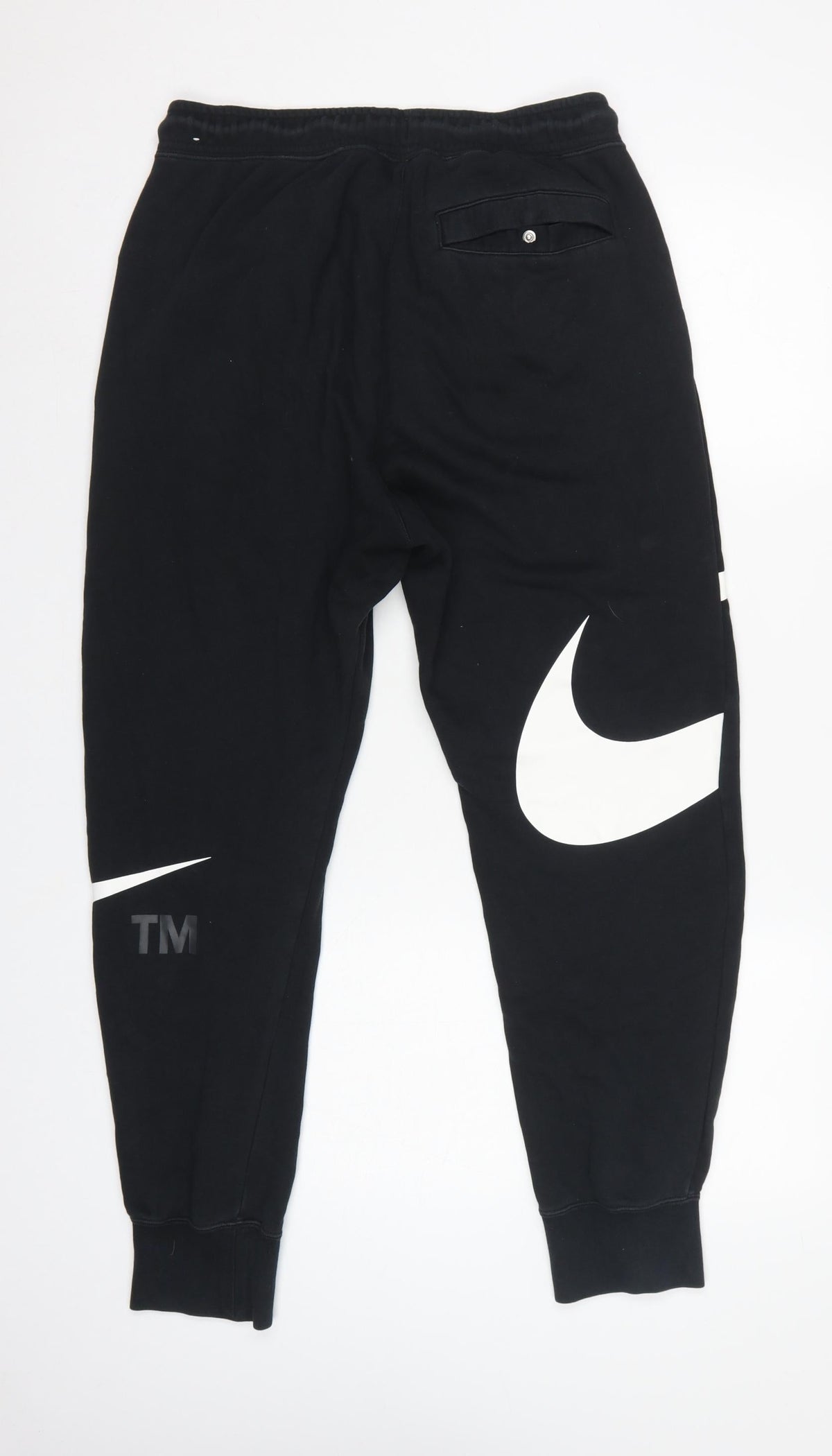 Nike Men’s Black M Logo Graphic Fleece Jogger Trousers