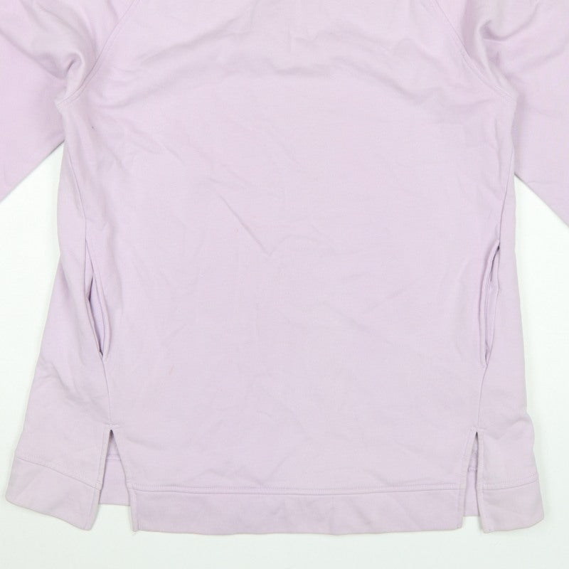Marks & Spencer Women Pink UK 14 Tunic Sweatshirt Pockets Cotton