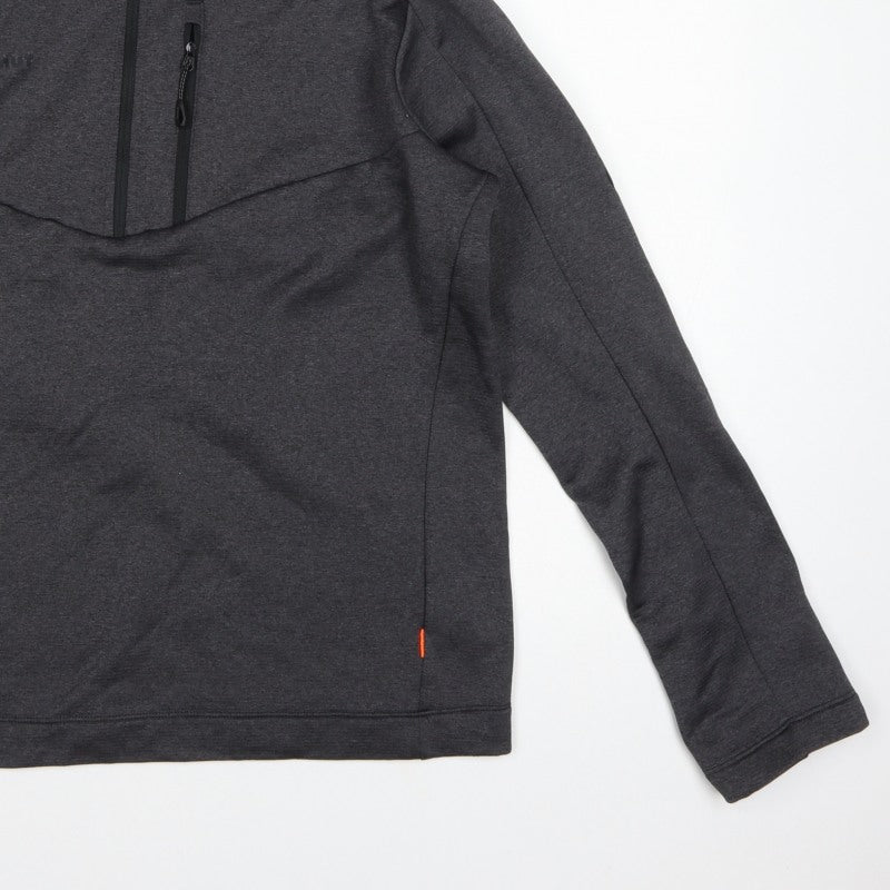 Mammut Men’s Grey L 1/2 Zip High Neck Outdoor Sweatshirt