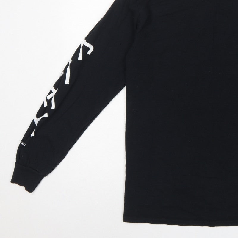 MKI Miyuki Zoku Men's Black M Long Sleeve Graphic Logo T-Shirt