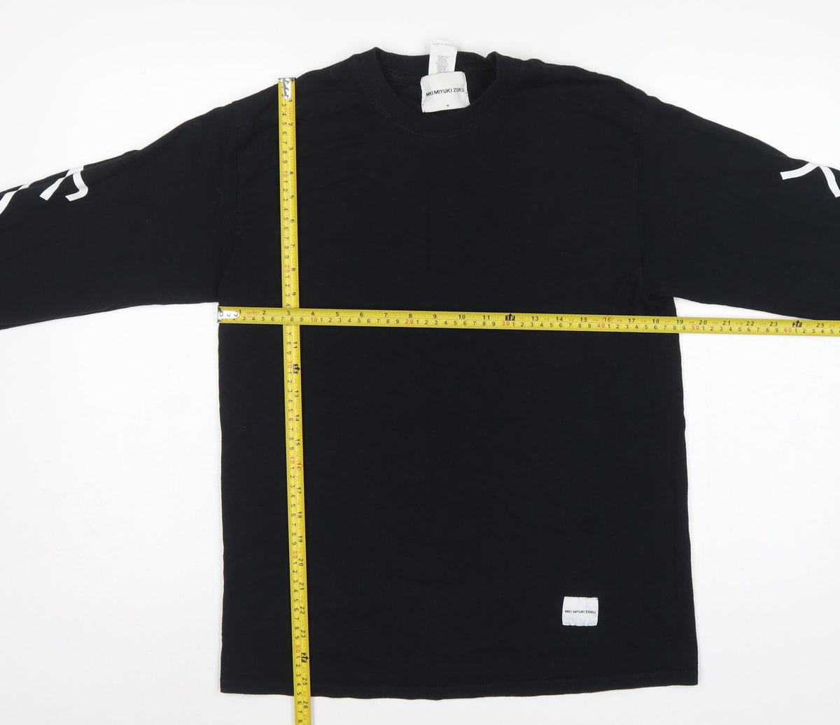 MKI Miyuki Zoku Men's Black M Long Sleeve Graphic Logo T-Shirt
