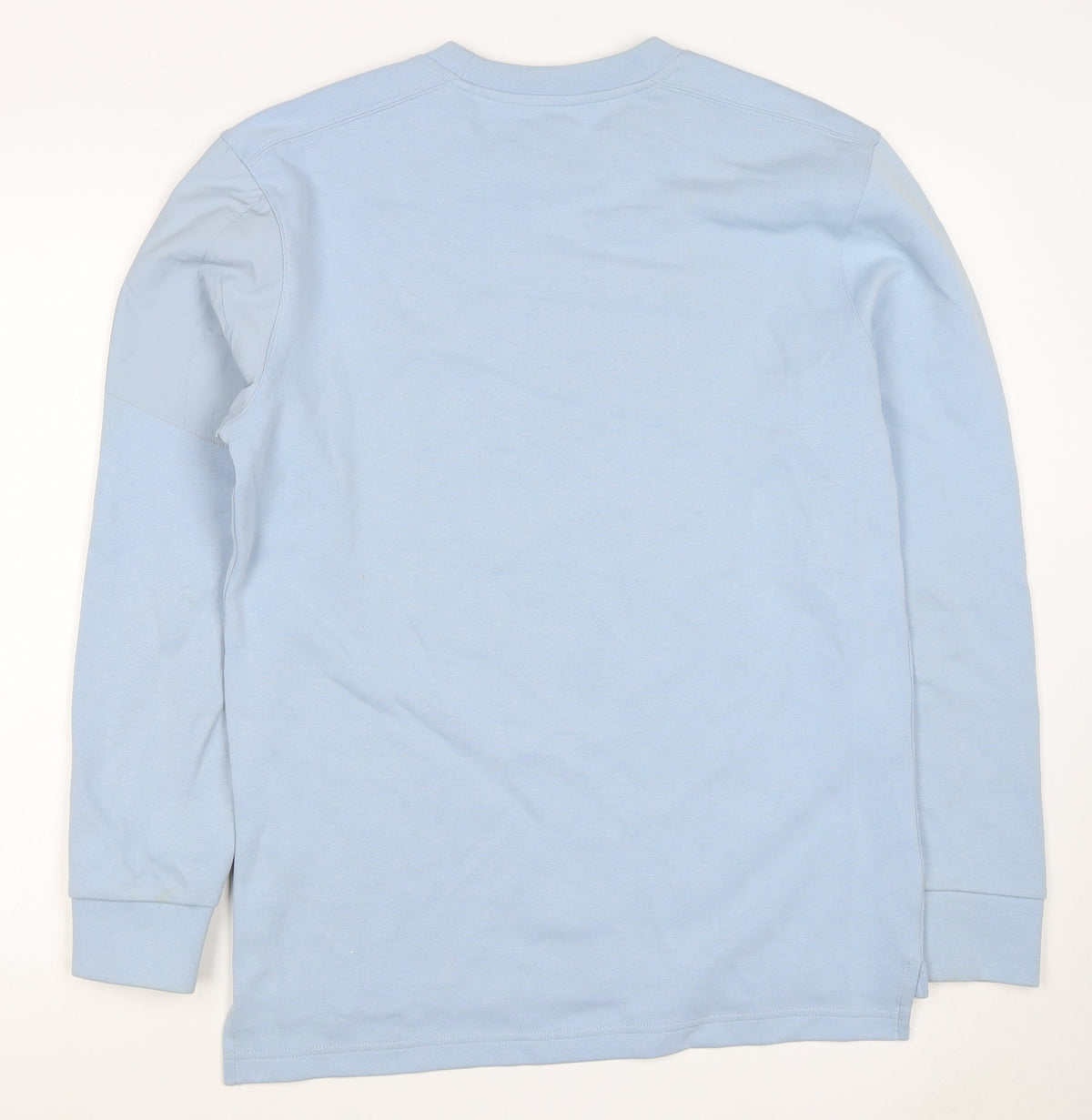 Umbro Men's Blue M England Rugby O2 Rose Pullover Sweatshirt Zip Pocket